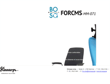 Tablet Screenshot of forcms.kinnarps.be