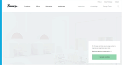 Desktop Screenshot of kinnarps.us
